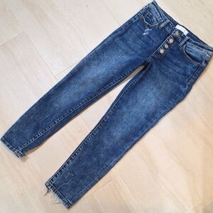 Vervet By Flying Monkey Skinny Button Front Jeans | 27